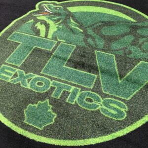 TLV Exotics Printed Logo Mat