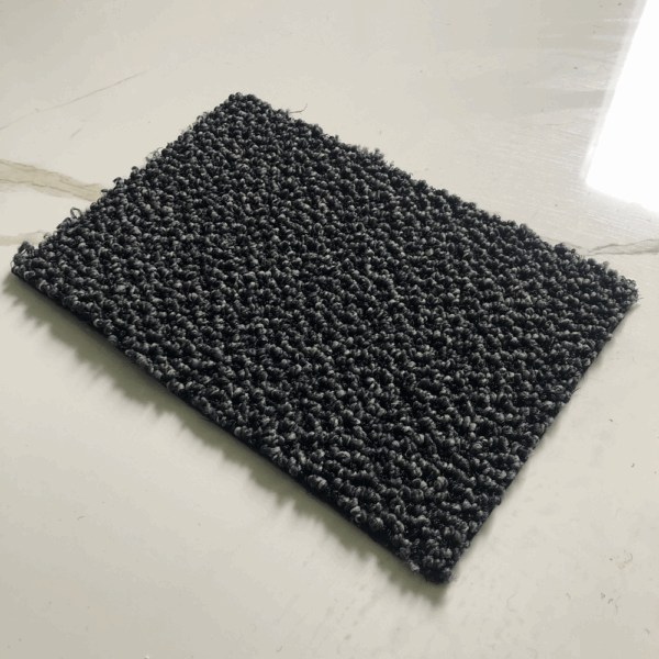 A sample of Equinox charcoal matting